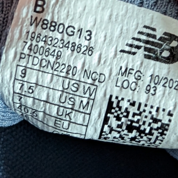 New Balance Fresh Foam X 880v13 Women's Size 9 Women Running Shoes - Picture 6 of 7